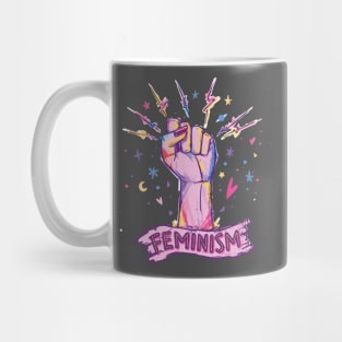 feminism sorority - feminist design hand Mug